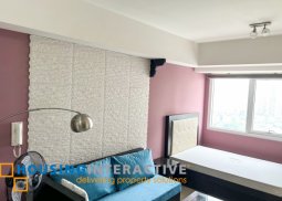 fully furnished studio type unit for lease at the lerato makati