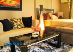 fully furnished studio condo unit for rent at paseo parkview suites