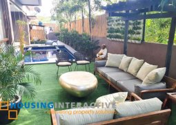 grand 3-storey, 7-bedroom house with roofdeck for sale in lindenwood residences