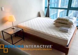 fully furnished 1-bedroom unit for rent in one uptown residences