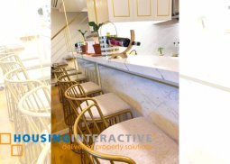 fully furnished 2-bedroom loft unit for sale in one rockwell