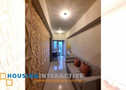 fully furnished 1-bedroom unit with balcony for rent in coast residences
