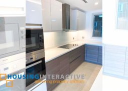 fully furnished 3-bedroom unit for rent in two roxas triangle