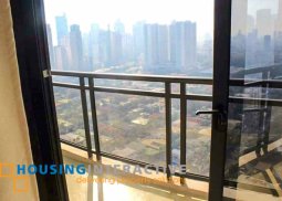 fully furnished 1-bedroom unit with balcony for sale/rent in gramercy residences