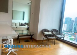 fully furnished 1-bedroom unit with parking for rent in trump tower