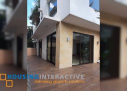 grand 4-storey, 5-bedroom house with balconies & parking for rent in mckinley hill village