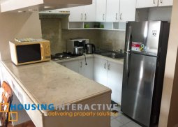 fully furnished 1-bedroom unit with parking for rent in asia tower