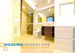 unfurnished 3br unit for lease in two roxas triangle
