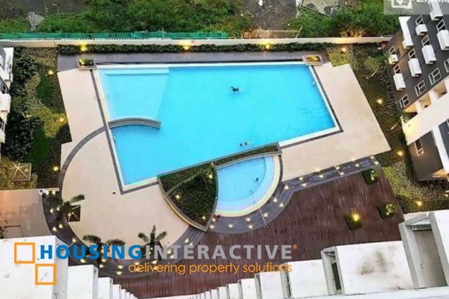 fully furnished 2-bedroom unit with parking for rent in avida towers 34th