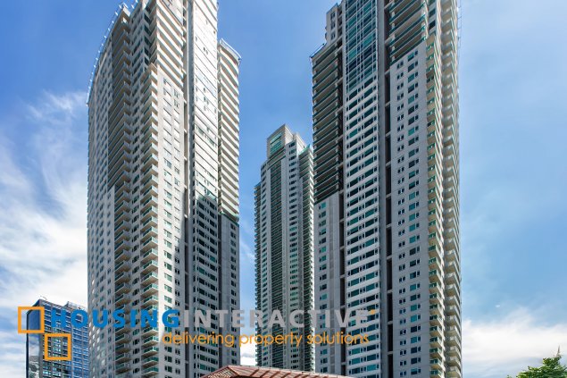 fully furnished studio unit with parking for sale in park terraces