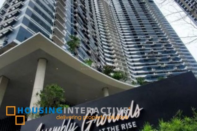 fully furnished 1 bedroom unit - for rent in the rise