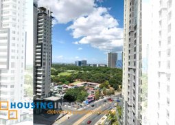 for rent- studio unit with balcony in two serendra