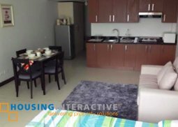 fully furnished studio condo unit for rent at the two serendra bgc