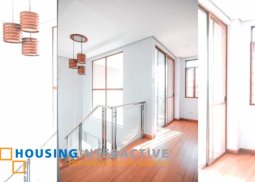 grand 2-storey, 5-bedroom house with balcony & parking for sale in mckinley hill village