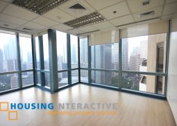 warm shell office space for lease in makati
