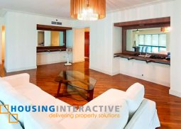 fully furnished 3-bedroom unit with parking for rent in rizal tower