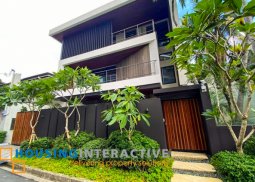 grand 3-storey, 5-bedroom house with balconies & parking for sale in san miguel village