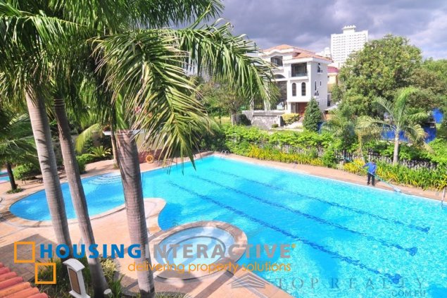 fully furnished 3 storey house with roofdeck in mckinley hill village for rent