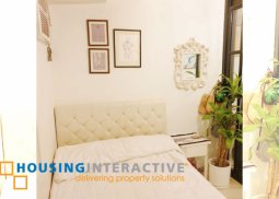 fully furnished- studio unit for rent in makati
