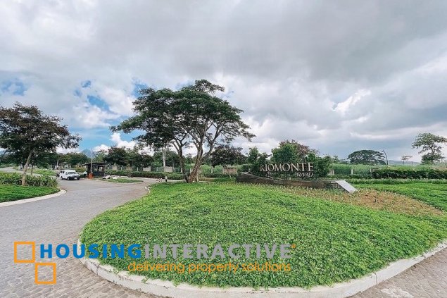 airy residential lot for sale in riomonte, nuvali