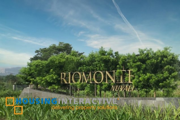 airy residential lot for sale in riomonte, nuvali