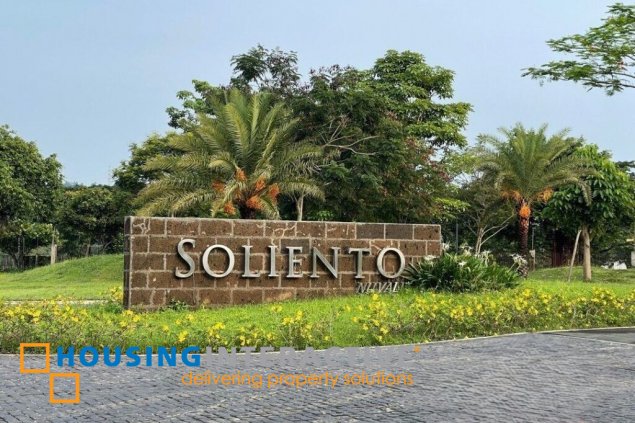 airy residential lot for sale in soliento, nuvali