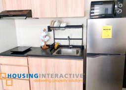 fully furnished 1 bedroom unit - for rent in avida towers sola