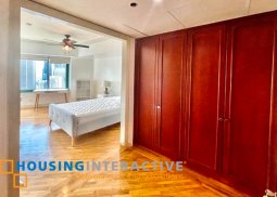 semi furnished 4 bedroom unit for rent in rizal tower