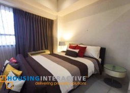 fully furnished studio unit for rent in the icon residences