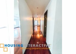 semi-furnished 3 bedroom unit - for rent in one serendra