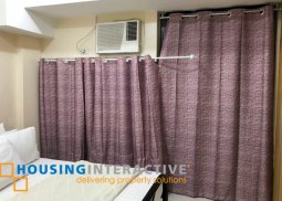 fully furnished studio unit - for rent in viceroy