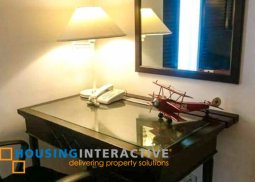 fully furnished 1br unit for rent at vivere hotel & resort