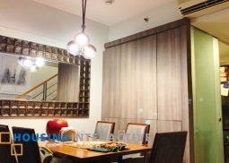 nice 2br loft type condo unit for rent at the west one rockwell makati