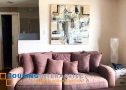 fully furnished 2br unit for rent at one rockwell