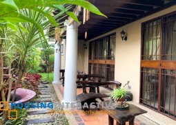 a semi-furnished two-storey house for rent in paranaque