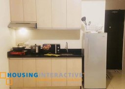 fully furnished studio unit - for rent in stratosphere