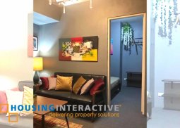 a fully furnished 1 bedroom unit for sale in mplace residences