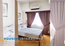 fully furnished 2-bedroom unit with balcony & parking for rent in signa designer residences