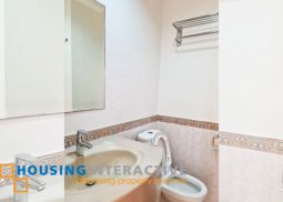 bare 1-bedroom unit with balcony & parking for rent in paseo parkview suites