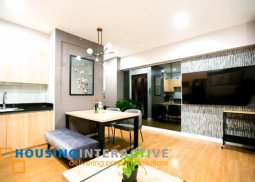 fully furnished studio unit for sale in verve