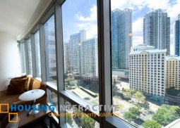 fully furnished 2-bedroom unit with parking for sale in the suites