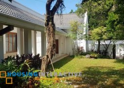 semi-furnished 4br house and lot for sale in ayala alabang village