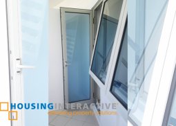 bare 1-bedroom unit with balcony for sale/rent in commonwealth residences