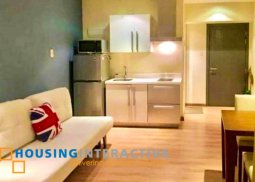 fully furnished 1 bedroom unit - for rent in knightsbridge residences