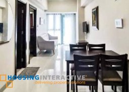 a fully furnished 1 bedroom unit for rent/sale in uptown parksuites