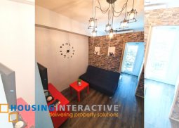 fully furnished- 1 bedroom unit for sale in quezon city