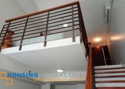 fully furnished 1br loft type condo unit for rent at the eton residences greenbelt makati