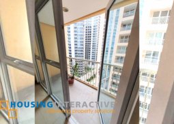 fully furnished studio unit for sale at the venice luxury residences