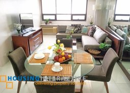 a fully furnished 2 bedroom unit for rent in the icon residences