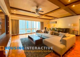 fully furnished 3-bedroom unit with parking for rent in three salcedo place